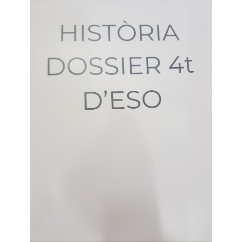 Dossier Geografía e Historia 4 º Eso